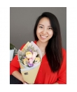 paper wrapped bouquet